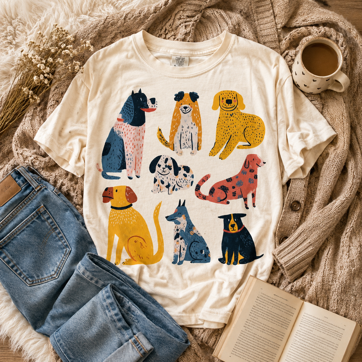 camiseta perros